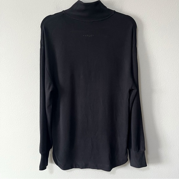 Varley Roeder Half Zip Midlayer Pullover Sweatshirt Black Size Small 1/4 Zip - Picture 9 of 16